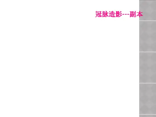 冠脉造影---副本