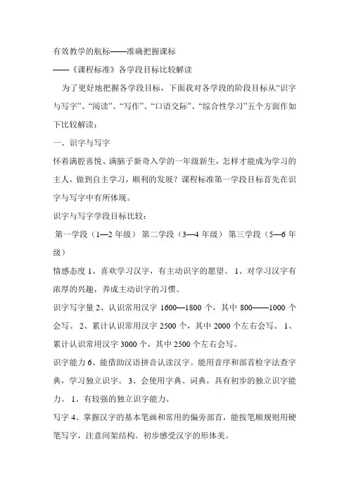 课程标准