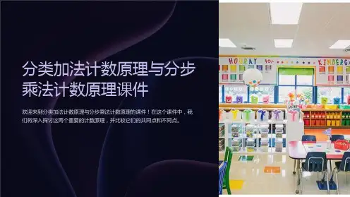 分类加法计数原理与分步乘法计数原理课件