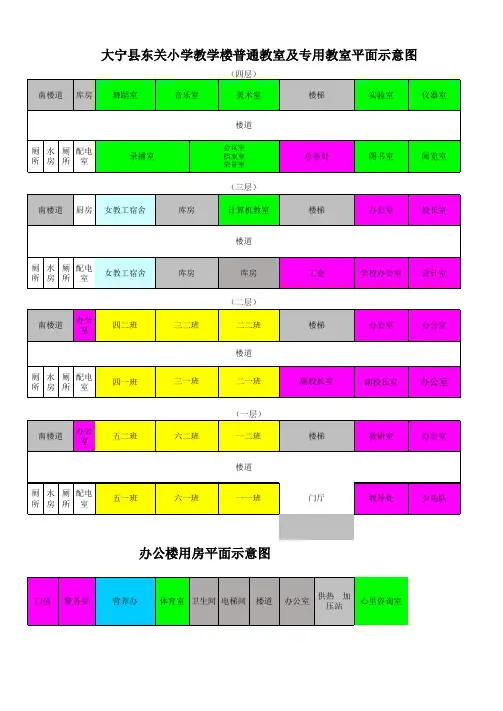 专用教室平面图