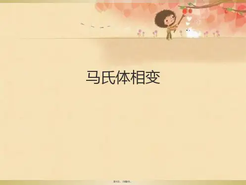 马氏体相变