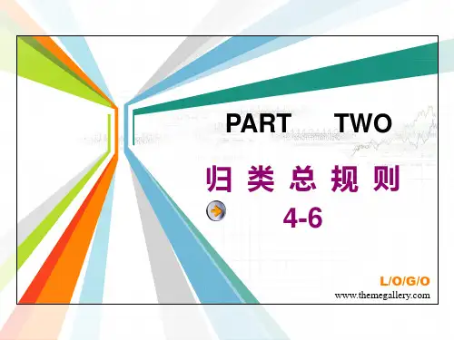 3、第二部分 归类总规则4-6