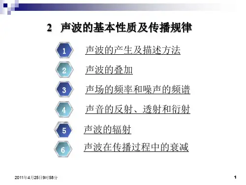 声波的基本性质及传播规律