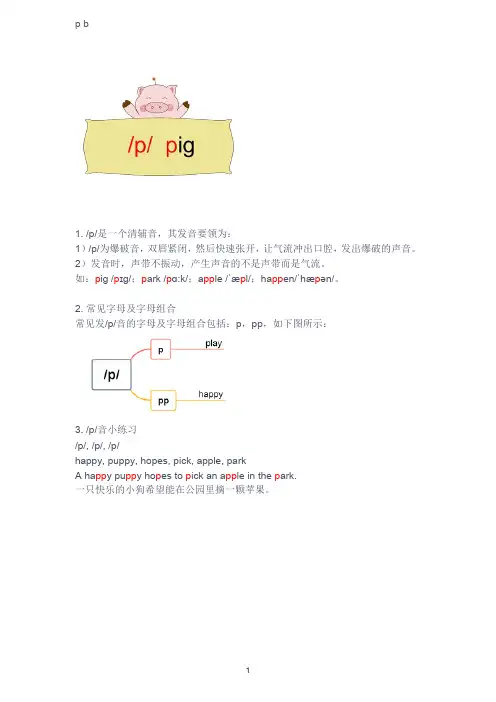 03 辅音p b