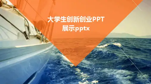 大学生创新创业PPT展示pptx