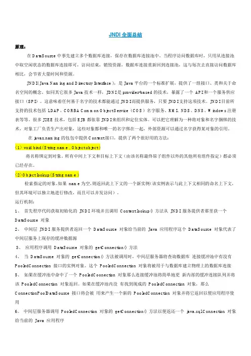 JNDI 详解