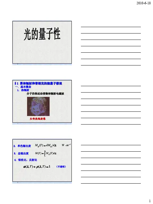 光的量子性