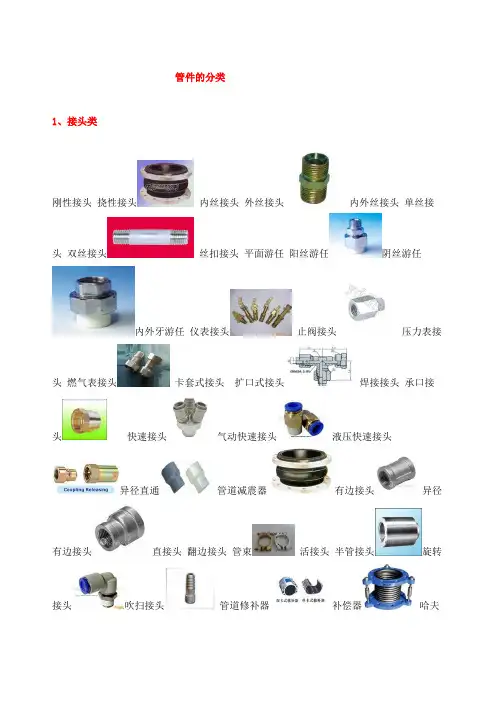 管件的分类及图片对照