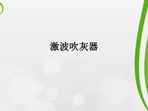 激波吹灰器ppt课件