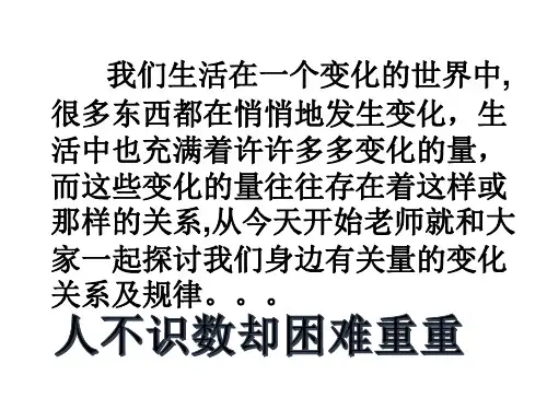 人教版课件变量与函数-课件-PPT