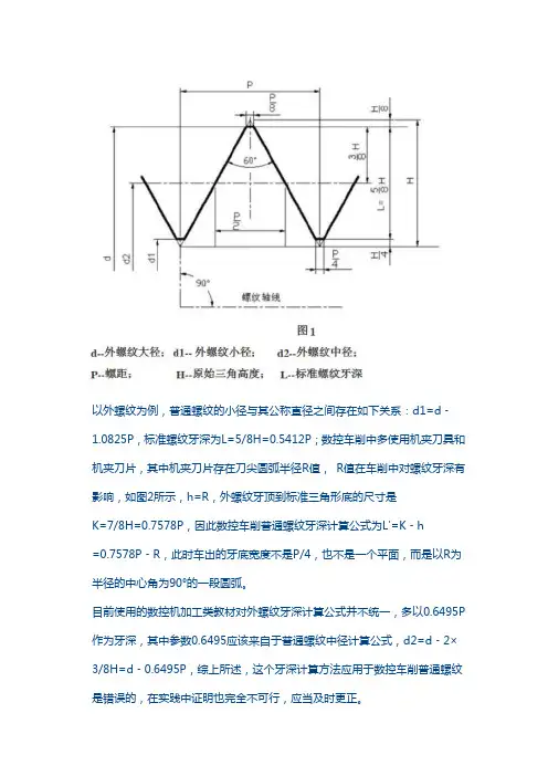 螺纹计算
