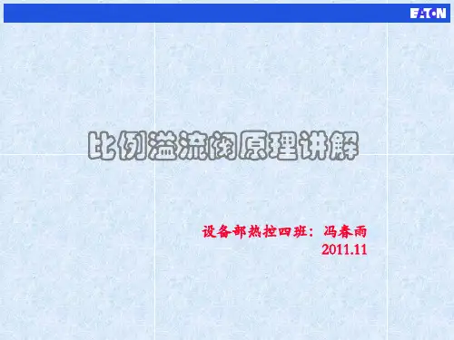 电液比例阀基本原理课件2011