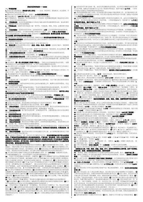 劳动关系和劳动法06089
