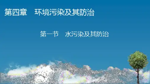 高中地理·选修6-第4章 第1节 水污染及其防治 配湘教