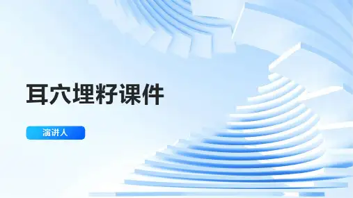 耳穴埋籽课件