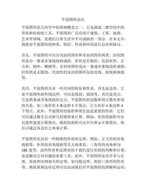 平面图形总结