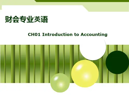 chap01Introduction to Accounting