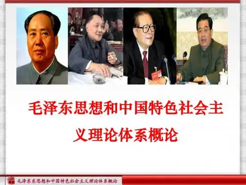 毛中特ppt