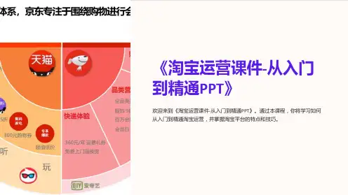 《淘宝运营课件-从入门到精通PPT》