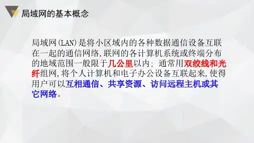 局域网技术基础知识