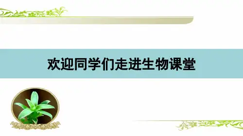初中七年级上册生物《无土栽培》课件
