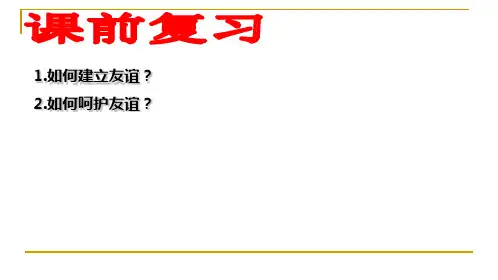 人教版道德与法治七年级上册 5.2 网上交友新时空 课件(共21张PPT)
