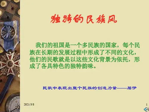 《独特的民族风》PPT课件
