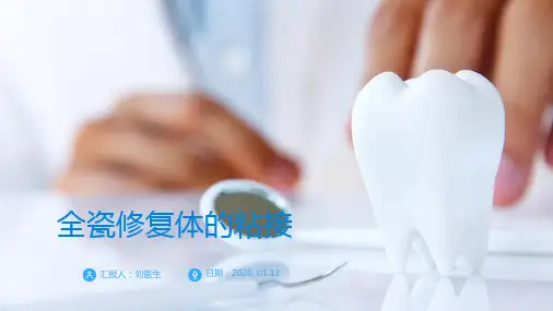 全瓷修复体的粘接(铸瓷 氧化锆) new