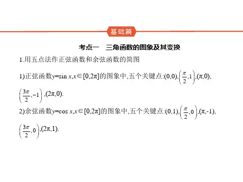 2024年高考数学---三角函数的图象及性质