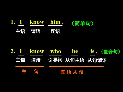 宾语从句讲解PPT课件