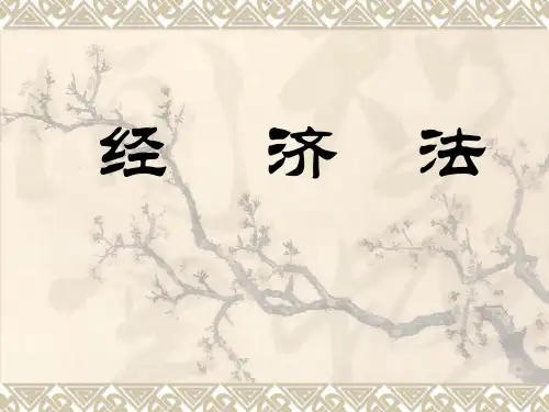 经济法总论