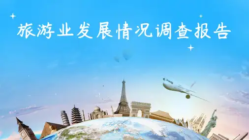 旅游业发展情况报告