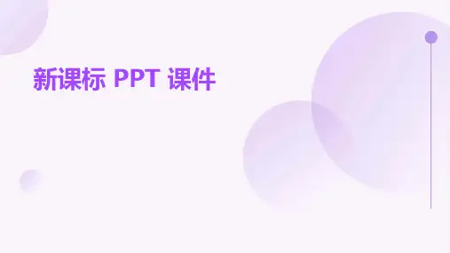 新课标 ppt课件