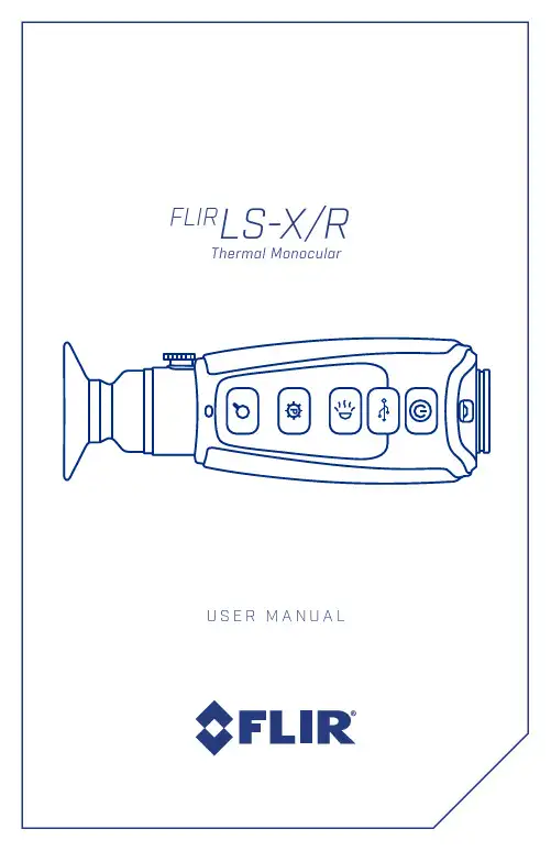 FLIR LS-X R 热成像单筒说明书.pdf_1698011817.5025632