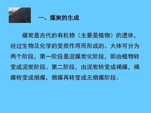 煤炭基础知识