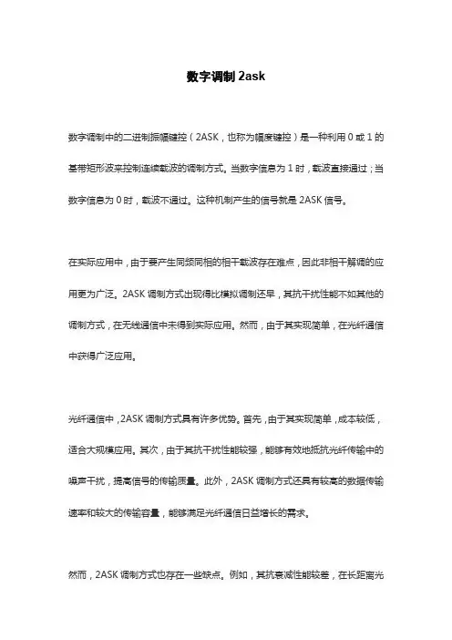 数字调制2ask