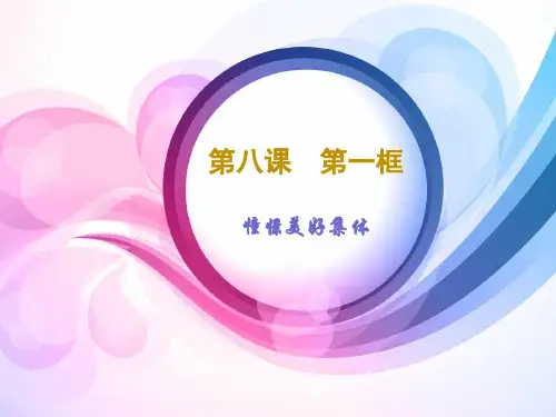 憧憬美好集体PPT课件6 人教版