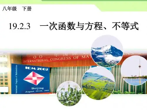 一次函数与二元一次方程详解