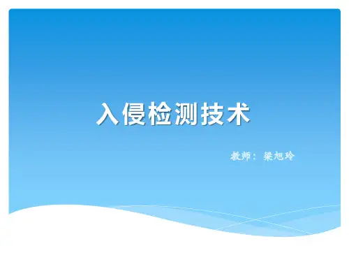 入侵检测技术