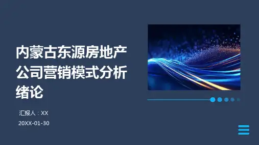 内蒙古东源房地产公司营销模式分析绪论