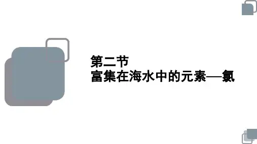 高中化学人教版必修一《第四章非金属及其化合物》课件