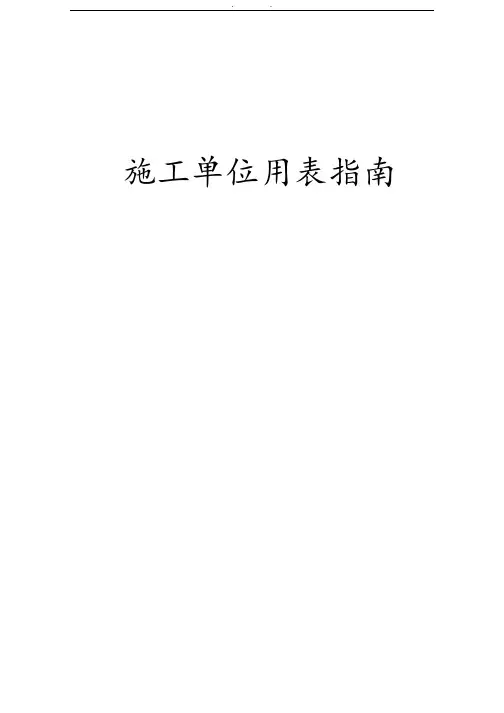 四川新版建龙表格模板