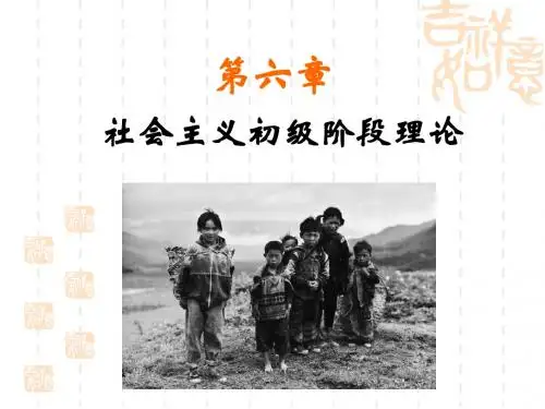 第六章社会主义初级阶段理论
