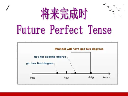英语语法-将来完成时