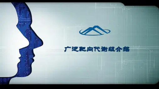 广泛靶向代谢组介绍 PPT