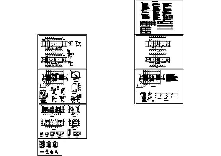 裴南村综合服务中心给排水及水灭火系统计施工图