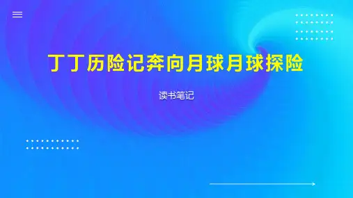 丁丁历险记奔向月球月球探险