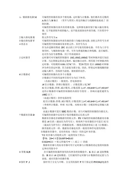 PLC继电器