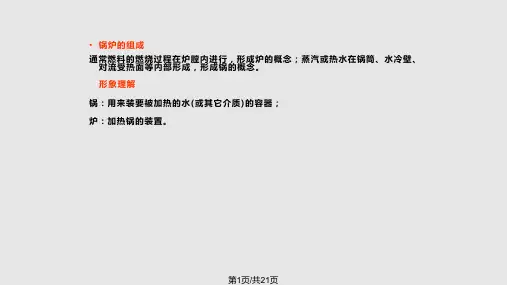 锅炉结构及工作原理PPT课件