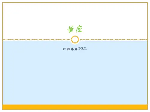 黄疸的机制及鉴别PPT